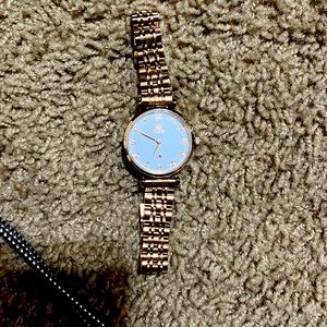 Gold ladies watch